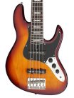 V5.24 A5/TS Sire Basses V5 Series Marcus Miller alder 24 fret 5-string passive bass guitar tobacco sunburst