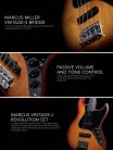 V5R A4/TS Sire Basses V5 Series Marcus Miller alder 4-string passive bass guitar tobacco sunburst