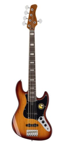 V5R A5/TS Sire Basses V5 Series Marcus Miller alder 5-string passive bass guitar tobacco sunburst