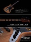 V5 A4/CGM Sire Basses V5 Series Marcus Miller alder 4-string passive bass guitar champagne gold metallic