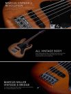 V5 A4/NT Sire Basses V5 Series Marcus Miller alder 4-string passive bass guitar natural