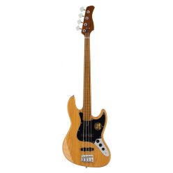   V5 A4F/NT Sire Basses V5 Series Marcus Miller fretless alder 4-string passive bass guitar natural