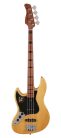 V5 A4L/NT Sire Basses V5 Series Marcus Miller lefty alder 4-string passive bass guitar natural