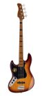 V5 A4L/TS Sire Basses V5 Series Marcus Miller lefty alder 4-string passive bass guitar tobacco sunburst