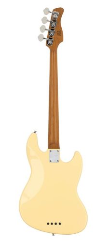 V5 A4L/VWH Sire Basses V5 Series Marcus Miller lefty alder 4-string passive bass guitar vintage white