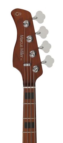 V5 A4L/VWH Sire Basses V5 Series Marcus Miller lefty alder 4-string passive bass guitar vintage white