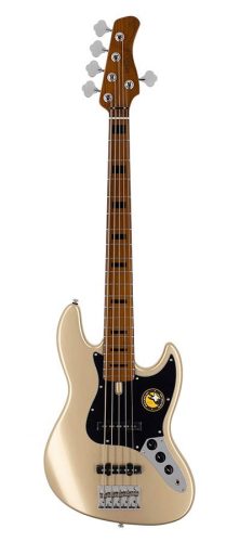 V5 A5/CGM Sire Basses V5 Series Marcus Miller alder 5-string passive bass guitar champagne gold metallic