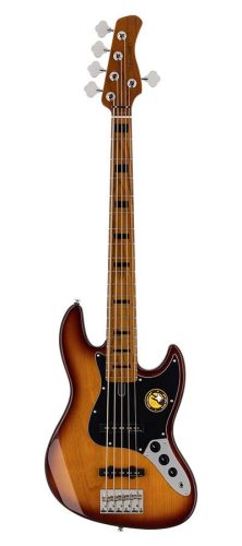 V5 A5/TS Sire Basses V5 Series Marcus Miller alder 5-string passive bass guitar tobacco sunburst