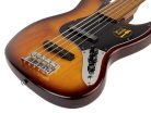 V5 A5F/TS Sire Basses V5 Series Marcus Miller fretless alder 5-string passive bass guitar tobacco sunburst