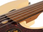 V5 A5F/VWH Sire Basses V5 Series Marcus Miller fretless alder 5-string passive bass guitar vintage white