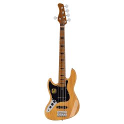   V5 A5L/NT Sire Basses V5 Series Marcus Miller lefty alder 5-string passive bass guitar natural