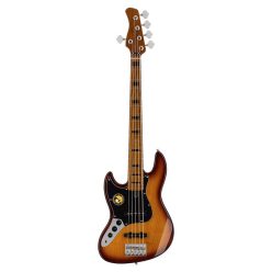   V5 A5L/TS Sire Basses V5 Series Marcus Miller lefty alder 5-string passive bass guitar tobacco sunburst