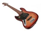 V5 A5L/TS Sire Basses V5 Series Marcus Miller lefty alder 5-string passive bass guitar tobacco sunburst