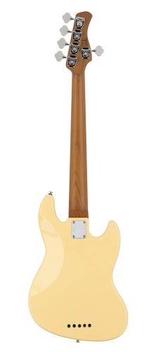 V5 A5L/VWH Sire Basses V5 Series Marcus Miller lefty alder 5-string passive bass guitar vintage white
