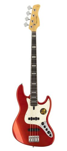 V7+ A4/BMR Sire Basses V7 2nd Gen Series Marcus Miller alder 4-string active bass guitar bright metallic red