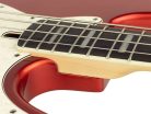 V7+ A4/BMR Sire Basses V7 2nd Gen Series Marcus Miller alder 4-string active bass guitar bright metallic red