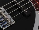 V7+ A4F/BK Sire Basses V7 2nd Gen Series Marcus Miller fretless alder 4-string active bass guitar black