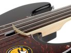 V7+ A4F/BK Sire Basses V7 2nd Gen Series Marcus Miller fretless alder 4-string active bass guitar black