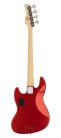 V7+ A4F/BMR Sire Basses V7 2nd Gen Series Marcus Miller fretless alder 4-string active bass guitar bright metallic red