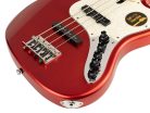 V7+ A4F/BMR Sire Basses V7 2nd Gen Series Marcus Miller fretless alder 4-string active bass guitar bright metallic red