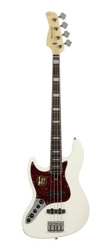 V7+ A4L/AWH Sire Basses V7 2nd Gen Series Marcus Miller lefty alder 4-string active bass guitar antique white