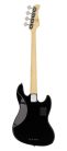 V7+ A4L/BK Sire Basses V7 2nd Gen Series Marcus Miller lefty alder 4-string active bass guitar black