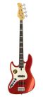 V7+ A4L/BMR Sire Basses V7 2nd Gen Series Marcus Miller lefty alder 4-string active bass guitar bright metallic red