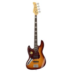   V7+ A4L/TS Sire Basses V7 2nd Gen Series Marcus Miller lefty alder 4-string active bass guitar tobacco sunburst