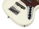 V7+ A5/AWH Sire Basses V7 2nd Gen Series Marcus Miller alder 5-string active bass guitar antique white