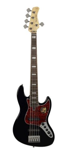 V7+ A5/BK Sire Basses V7 2nd Gen Series Marcus Miller alder 5-string active bass guitar black