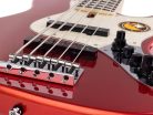 V7+ A5/BMR Sire Basses V7 2nd Gen Series Marcus Miller alder 5-string active bass guitar bright metallic red