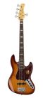 V7+ A5/TS Sire Basses V7 2nd Gen Series Marcus Miller alder 5-string active bass guitar tobacco sunburst