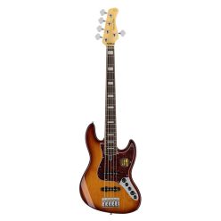   V7+ A5/TS Sire Basses V7 2nd Gen Series Marcus Miller alder 5-string active bass guitar tobacco sunburst