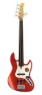 V7+ A5F/BMR Sire Basses V7 2nd Gen Series Marcus Miller fretless alder 5-string active bass guitar bright metallic red