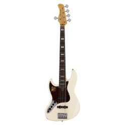   V7+ A5L/AWH Sire Basses V7 2nd Gen Series Marcus Miller lefty alder 5-string active bass guitar antique white