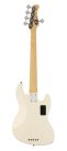 V7+ A5L/AWH Sire Basses V7 2nd Gen Series Marcus Miller lefty alder 5-string active bass guitar antique white