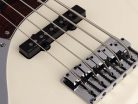 V7+ A5L/AWH Sire Basses V7 2nd Gen Series Marcus Miller lefty alder 5-string active bass guitar antique white