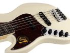 V7+ A5L/AWH Sire Basses V7 2nd Gen Series Marcus Miller lefty alder 5-string active bass guitar antique white