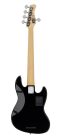 V7+ A5L/BK Sire Basses V7 2nd Gen Series Marcus Miller lefty alder 5-string active bass guitar black