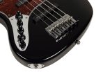 V7+ A5L/BK Sire Basses V7 2nd Gen Series Marcus Miller lefty alder 5-string active bass guitar black