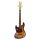 V7+ A5L/TS Sire Basses V7 2nd Gen Series Marcus Miller lefty alder 5-string active bass guitar tobacco sunburst