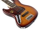 V7+ A5L/TS Sire Basses V7 2nd Gen Series Marcus Miller lefty alder 5-string active bass guitar tobacco sunburst