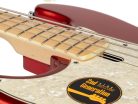 V7+ S4L/BMR Sire Basses V7 2nd Gen Series Marcus Miller lefty swamp ash 4-string active bass guitar bright metallic red