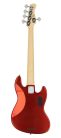 V7+ S5L/BMR Sire Basses V7 2nd Gen Series Marcus Miller lefty swamp ash 5-string active bass guitar bright metallic red