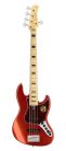 V7V+ S5/BMR Sire Basses V7 V 2nd Gen Series Marcus Miller swamp ash 5-string active bass guitar bright metallic red