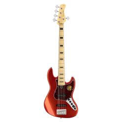   V7V+ S5/BMR Sire Basses V7 V 2nd Gen Series Marcus Miller swamp ash 5-string active bass guitar bright metallic red