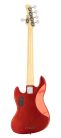 V7V+ S5/BMR Sire Basses V7 V 2nd Gen Series Marcus Miller swamp ash 5-string active bass guitar bright metallic red