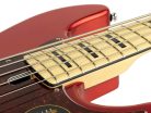 V7V+ S5/BMR Sire Basses V7 V 2nd Gen Series Marcus Miller swamp ash 5-string active bass guitar bright metallic red