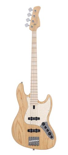 V7 SR4/NTS Sire Basses V7 Series Marcus Miller swamp ash reissue 4-string active bass guitar, natural satin