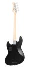 V7 SR4/TBKS Sire Basses V7 Series Marcus Miller swamp ash reissue 4-string active bass guitar, transparent black satin